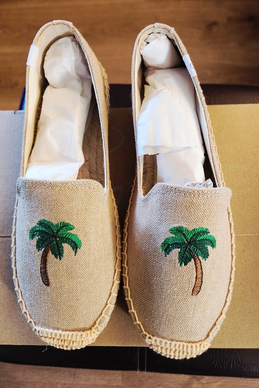 Jilly Box Sea Star Espadrilles Sz 9